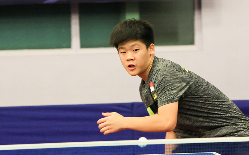 Izaac Quek Yong is the First Singaporean Paddler to Reach World Rank Number 1 for U15